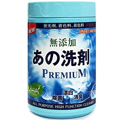 あの洗剤 PREMIUM プレミアム 無添加 700g 粉 Amazon | 無添加『あの洗剤』PREMIUM 700gボトル 世界7カ国 3,500万本